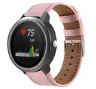 Strap-it® Strap-it Garmin Vivoactive 3 Armband Leder (Rosa)