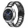 Strap-it® Strap-it Samsung Gear S3 Classic / Frontier Gliederarmband (Schwarz / Silber) Strap-it® Strap-it Samsung Gear S3 Classic / Frontier Gliederarmband (Schwarz / Silber)