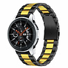 Strap-it® Strap-it Samsung Galaxy Watch 46mm Gliederarmband (Schwarz / Gold) Strap-it® Strap-it Samsung Galaxy Watch 46mm Gliederarmband (Schwarz / Gold)