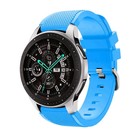 Strap-it® Strap-it Samsung Galaxy Watch 46mm Armband Silikon (Hellblau)