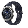 Strap-it® Strap-it Samsung Gear S3 Classic / Frontier Silikonarmband mit Löchern (Dunkelblau) Strap-it® Strap-it Samsung Gear S3 Classic / Frontier Silikonarmband mit Löchern (Dunkelblau)