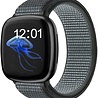 Strap-it® Strap-it Fitbit Sense Nylon Armband (Grau-grün) Strap-it® Strap-it Fitbit Sense Nylon Armband (Grau-grün)