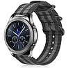 Strap-it® Strap-it Samsung Gear S3 Classic / Frontier Nylon Schnallenband (Schwarz / Grau) Strap-it® Strap-it Samsung Gear S3 Classic / Frontier Nylon Schnallenband (Schwarz / Grau)