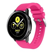 Strap-it® Samsung Galaxy Watch Active / Active 2 Armband Silikon (Pink)