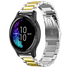 Strap-it® Strap-it Garmin Venu (SQ) Gliederarmband (Silber / Gold) Strap-it® Strap-it Garmin Venu (SQ) Gliederarmband (Silber / Gold)