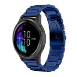 Strap-it® Garmin Venu (SQ) Stahlband (Blau) Strap-it® Garmin Venu (SQ) Stahlband (Blau)