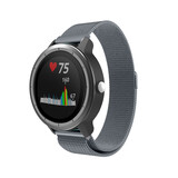Strap-it® Garmin Vivoactive 3 Milanese Armband (raumGrau) Strap-it® Garmin Vivoactive 3 Milanese Armband (raumGrau)