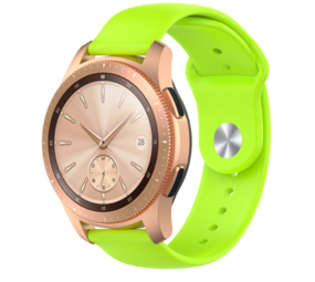 Strap-it® Samsung Galaxy Watch 42mm Sportarmband (Hellgrün) Strap-it® Samsung Galaxy Watch 42mm Sportarmband (Hellgrün)