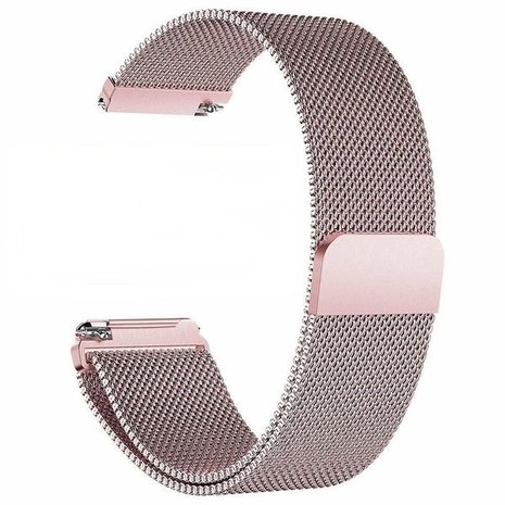 Strap-it® Strap-it Fitbit Versa / Versa 2 Milanese Band - Rosa