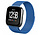 Strap-it Fitbit Versa / Versa 2 Milanese Band - Blau