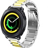 Strap-it® Strap-it Samsung Gear Sport Gliederarmband (Silber / Gold) Strap-it® Strap-it Samsung Gear Sport Gliederarmband (Silber / Gold)