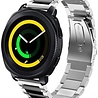 Strap-it® Strap-it Samsung Gear Sport Gliederarmband (Silber / Schwarz) Strap-it® Strap-it Samsung Gear Sport Gliederarmband (Silber / Schwarz)