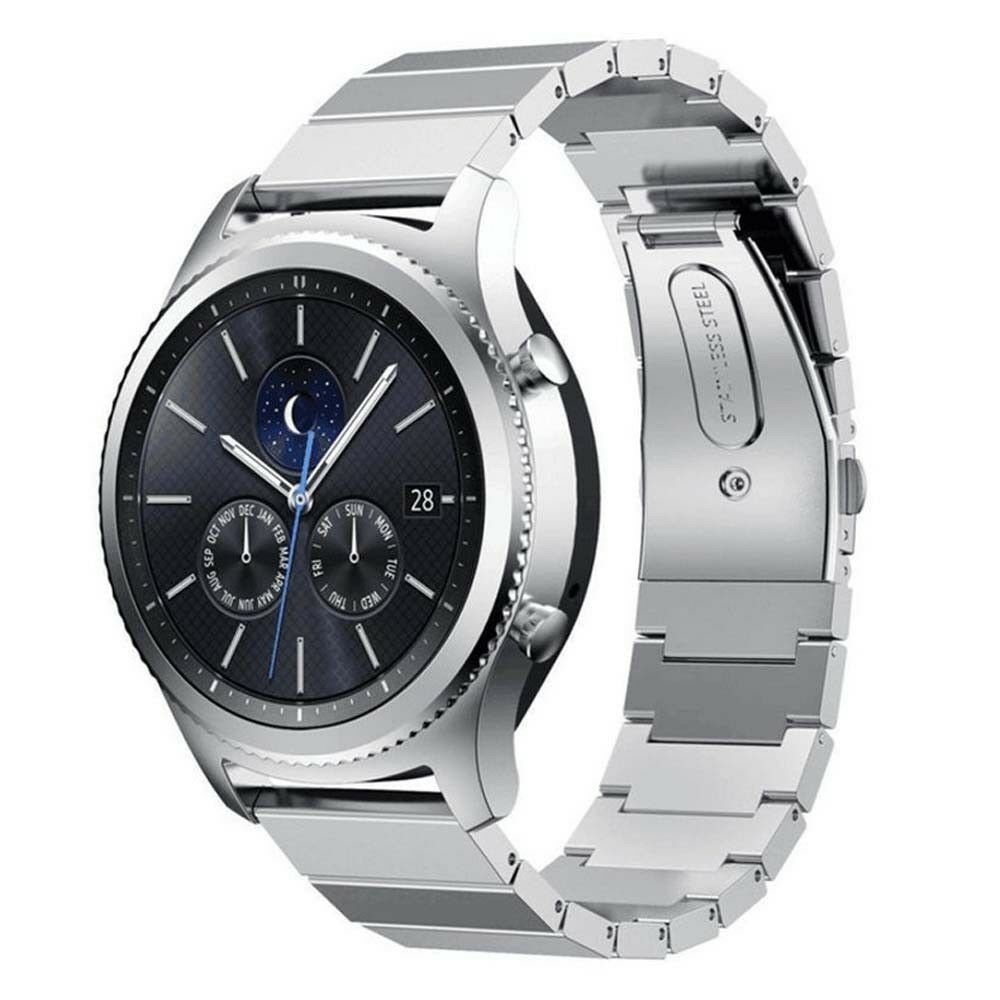 Samsung Gear S3 Classic / Frontier Armband Metall (Silber) 
