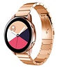 Strap-it® Strap-it Samsung Galaxy Watch Active / Active 2 Armband Metall (Roségold) Strap-it® Strap-it Samsung Galaxy Watch Active / Active 2 Armband Metall (Roségold)