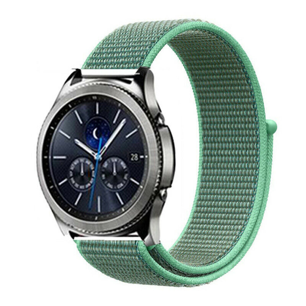 Strap-it® Strap-it Samsung Gear S3 Classic / Frontier Armband Nylon (Minze) Strap-it® Strap-it Samsung Gear S3 Classic / Frontier Armband Nylon (Minze)