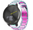Strap-it® Strap-it Garmin Vivomove HR Stahlband - Regenbogenfarbe