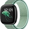 Strap-it® Strap-it Fitbit Sense Nylon Armband (Mintgrün) Strap-it® Strap-it Fitbit Sense Nylon Armband (Mintgrün)