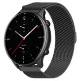 Strap-it® Xiaomi Amazfit GTR 2 Milanese Armband (Schwarz)