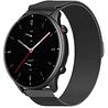 Strap-it® Strap-it Xiaomi Amazfit GTR 2 Milanese Armband (Schwarz) Strap-it® Strap-it Xiaomi Amazfit GTR 2 Milanese Armband (Schwarz)