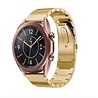 Strap-it® Strap-it Samsung Galaxy Watch 3 41mm Armband Metall (Gold) Strap-it® Strap-it Samsung Galaxy Watch 3 41mm Armband Metall (Gold)
