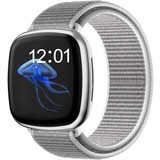 Strap-it® Fitbit Sense Nylon Armband (Muschel)