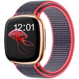 Strap-it® Fitbit Versa 3 Armband Nylon (Helles Pulver) Strap-it® Fitbit Versa 3 Armband Nylon (Helles Pulver)