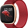 Strap-it® Strap-it Fitbit Versa 3 Armband Nylon (Rot) Strap-it® Strap-it Fitbit Versa 3 Armband Nylon (Rot)