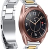 Strap-it® Strap-it Samsung Galaxy Watch 3 41mm Gliederarmband (Silber / Gold) Strap-it® Strap-it Samsung Galaxy Watch 3 41mm Gliederarmband (Silber / Gold)