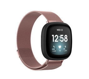 Strap-it® Fitbit Sense Milanese Band (Rosa) Strap-it® Fitbit Sense Milanese Band (Rosa)