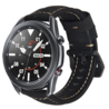 Strap-it® Strap-it Samsung Galaxy Watch 3 45mm Lederarmband (Schwarz) Strap-it® Strap-it Samsung Galaxy Watch 3 45mm Lederarmband (Schwarz)