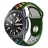Strap-it® Strap-it Samsung Galaxy Watch 3 45mm Sportarmband (Armeegrün / Bunt) Strap-it® Strap-it Samsung Galaxy Watch 3 45mm Sportarmband (Armeegrün / Bunt)