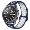Strap-it® Strap-it Samsung Galaxy Watch 3 45mm Sportarmband (Weiß / Blau) Strap-it® Strap-it Samsung Galaxy Watch 3 45mm Sportarmband (Weiß / Blau)