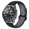 Strap-it® Strap-it Samsung Galaxy Watch 3 45mm Sportarmband (Schwarz / Grau) Strap-it® Strap-it Samsung Galaxy Watch 3 45mm Sportarmband (Schwarz / Grau)