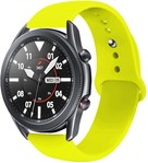 Strap-it® Strap-it Samsung Galaxy Watch 3 45mm Sportarmband (Gelb)