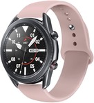 Strap-it® Strap-it Samsung Galaxy Watch 3 45mm Sportarmband (Hellrosa)