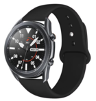Strap-it® Strap-it Samsung Galaxy Watch 3 45mm Sportarmband (Schwarz)