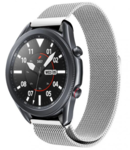 Strap-it® Strap-it Samsung Galaxy Watch 3 45mm Milanese Armband (Silber)