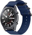 Strap-it® Strap-it Samsung Galaxy Watch 3 45mm Nylon schnallenband (Blau)