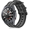 Strap-it® Strap-it Samsung Galaxy Watch 3 45mm Nylon schnallenband (Schwarz / Grau) Strap-it® Strap-it Samsung Galaxy Watch 3 45mm Nylon schnallenband (Schwarz / Grau)
