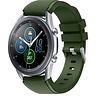 Strap-it® Strap-it Samsung Galaxy Watch 3 45mm Armband Silikon (Armeegrün) Strap-it® Strap-it Samsung Galaxy Watch 3 45mm Armband Silikon (Armeegrün)