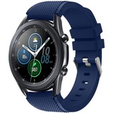 Strap-it® Samsung Galaxy Watch 3 45mm Armband Silikon (Dunkelblau) Strap-it® Samsung Galaxy Watch 3 45mm Armband Silikon (Dunkelblau)