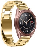 Strap-it® Strap-it Samsung Galaxy Watch 3 41mm Gliederarmband (Gold)