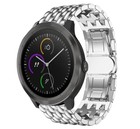 Strap-it® Strap-it Garmin Vivomove HR Stahldrachenband (Silber)