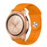 Strap-it® Samsung Galaxy Watch 42mm Sportarmband (Orange) Strap-it® Samsung Galaxy Watch 42mm Sportarmband (Orange)