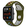 Strap-it® Strap-it Xiaomi Amazfit GTS Sportarmband (Buntes Armeegrün) Strap-it® Strap-it Xiaomi Amazfit GTS Sportarmband (Buntes Armeegrün)