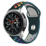 Strap-it® Samsung Galaxy Watch 46mm Sportarmband (kieferngrün Bunt) Strap-it® Samsung Galaxy Watch 46mm Sportarmband (kieferngrün Bunt)