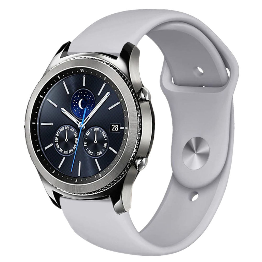 Strap-it® Strap-it Samsung Gear S3 Classic / Frontier Sportarmband (Grau)