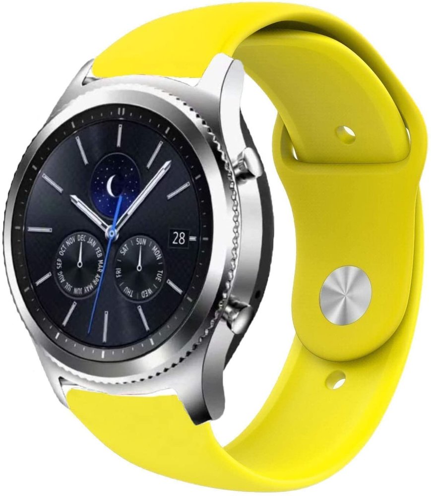 Strap-it® Strap-it Samsung Gear S3 Classic / Frontier Sportarmband (Gelb)