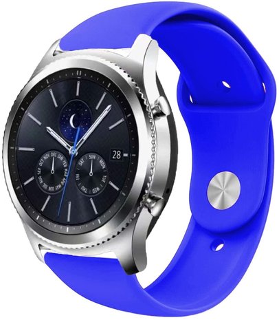Strap-it® Strap-it Samsung Gear S3 Classic / Frontier Sportarmband (Blau)