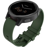 Strap-it® Garmin Vivomove 3s Armband Silikon - 39mm - Armeegrün Strap-it® Garmin Vivomove 3s Armband Silikon - 39mm - Armeegrün